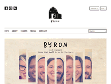 Tablet Screenshot of byron.us