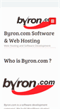 Mobile Screenshot of byron.com