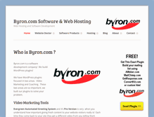 Tablet Screenshot of byron.com
